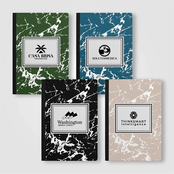Main Product Image for Slate FSC Paper Marble Hardcover Composition Notebook - A5