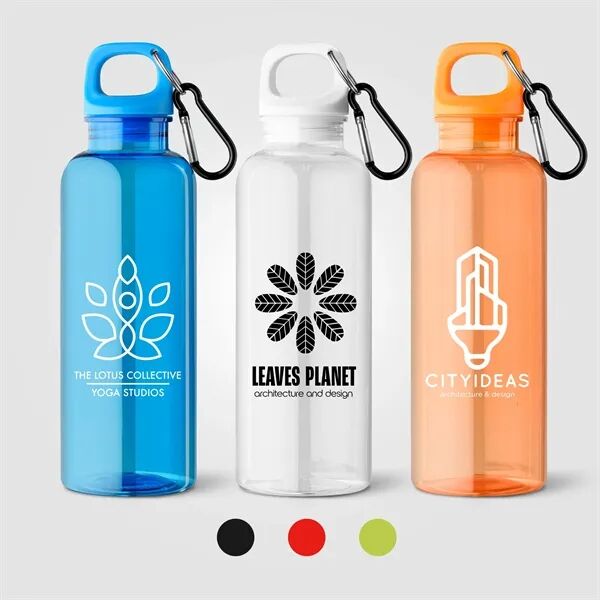 Main Product Image for Doli rPET Carabiner Clip Screw-Top Bike Bottle - 17 oz.