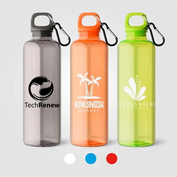 Main Product Image for Doli rPET Carabiner Clip Screw-Top Bike Bottle - 25 oz.