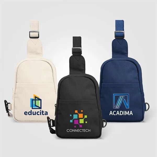 Main Product Image for Canyon 12oz. Recycled Cotton Adjustable Strap Crossbody Bag