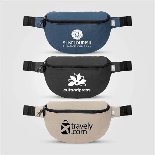 Main Product Image for Helsinki rPET Anti-Theft Hook-Zip Waist Bag - 2L