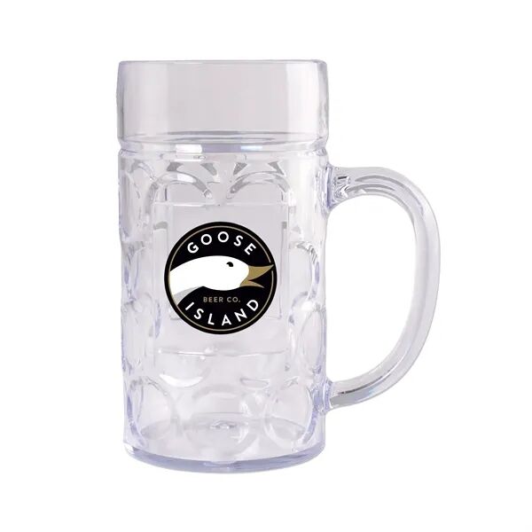 Main Product Image for Plastic German Style Oktoberfest Beer Mug w/ Handle 1 Liter