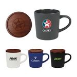 Buy Ceramic Mug with Lid/Coaster 16 Oz.