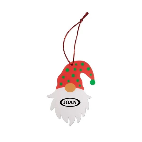 Main Product Image for Custom Printed Gnome Ornament
