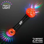 Buy Imprinted Pumpkin Wand with Bats Light Projection, NO Sound