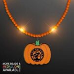 Buy Custom Printed Still-Light Beads with Pumpkin Medallion