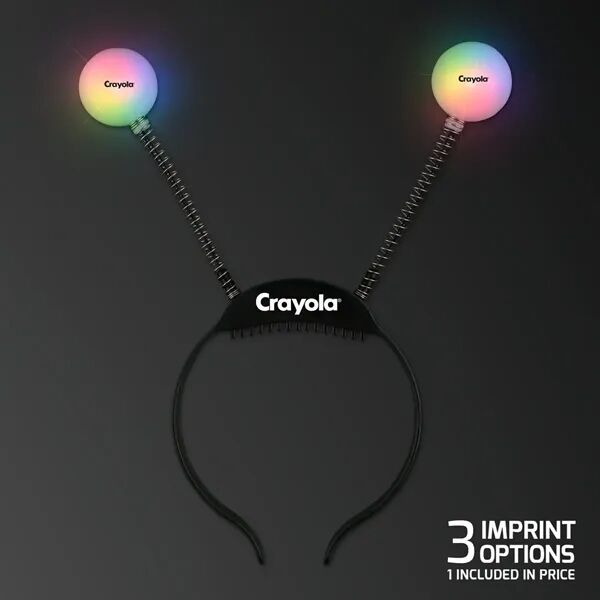 Main Product Image for Branded Light Up Bug Antenna Blinky Boppers Headband