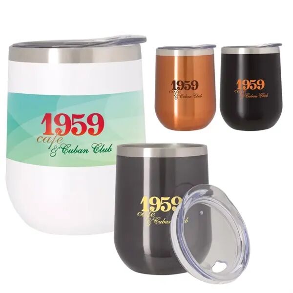 Main Product Image for Custom Printed Wine Vacuum Tumbler 13 oz.