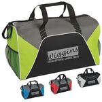 Buy Custom Printed Color Panel Sport Duffel