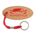 Buy Custom Printed Cork Floating Key Tag