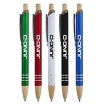 Buy Custom Printed Venosa Velvet-Touch Aluminum Pen W/Bamboo Accents