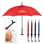 Buy Custom Printed 46" Arc Umbrella With Prop Stand