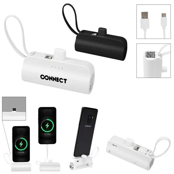 Main Product Image for Custom Printed UL Listed 5000 mAh Portable Power Bank