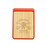 Buy Custom Printed Magnetic Clip with Bamboo Accent