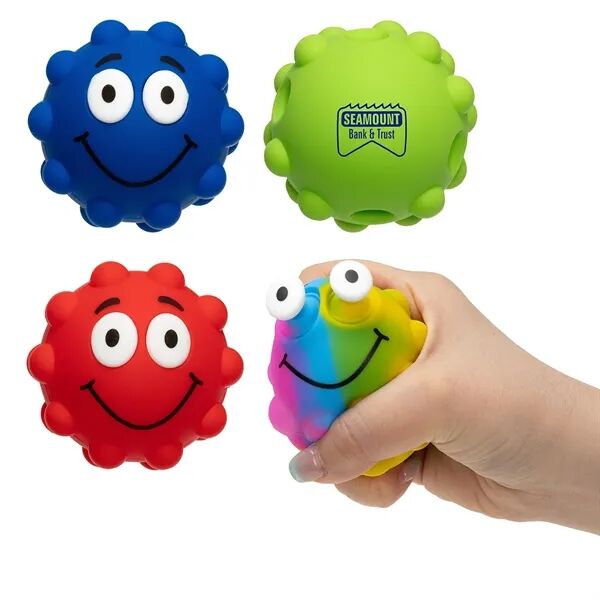 Main Product Image for Custom Printed Eye-Popping Push Pop Ball