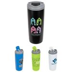 Buy Branded Olympia Stainless/Polypropylene Tumbler w/ Flip Lid