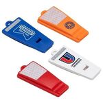 Buy Custom Printed Safety First Reflective Whistle