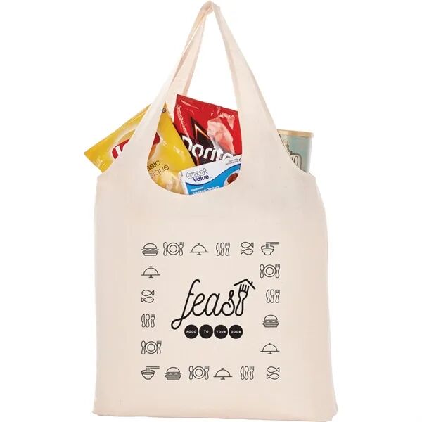 Main Product Image for Branded All-Purpose 5oz Cotton Canvas Tote
