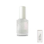 .5 oz Glitter Nail Polish - White