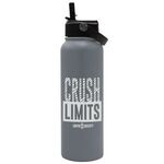 Buy Custom XL Stainless Tumbler with Flip Straw 33 Oz.