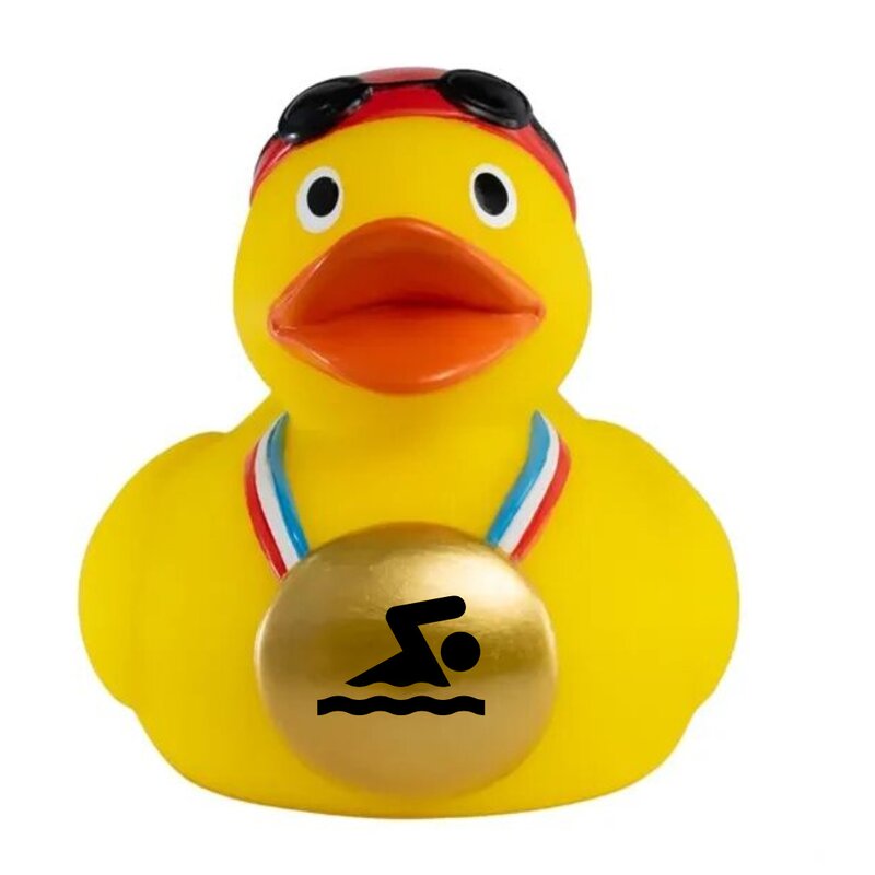 Main Product Image for Custom Printed Gold Medal Duck
