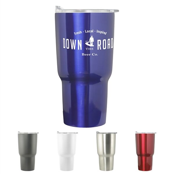 Main Product Image for Custom Stainless Steel Temp Keeper Vacuum Tumbler 30 oz