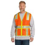 Buy Custom ANSI 107 Surveyor Zippered Two-Tone Vest CornerStone
