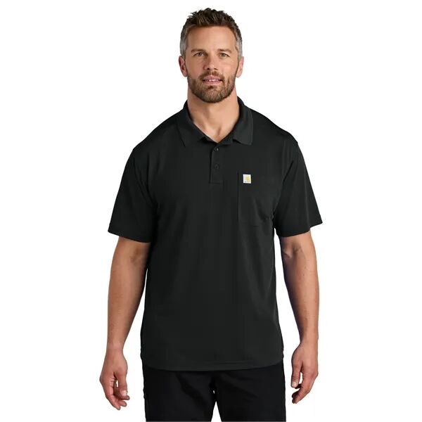 Main Product Image for Custom Printed Carhartt Force Snag-Resistant Pocket Polo
