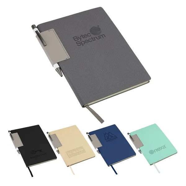 Main Product Image for Debossed Charter Textured Softcover Journal with Pen