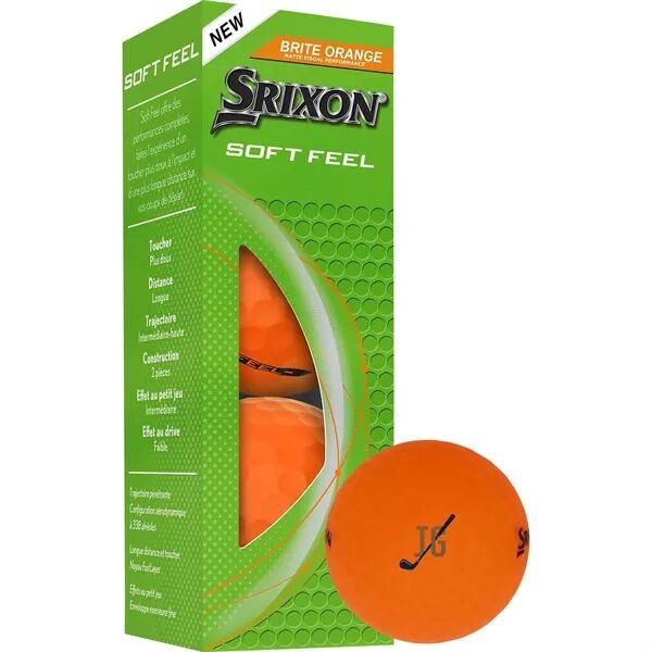Main Product Image for Branded Srixon Soft Feel BRITE Golf Balls - 3 Pack