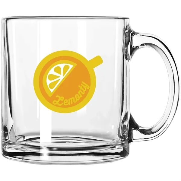 Main Product Image for Imprinted Glass Coffee Mug 13 oz.