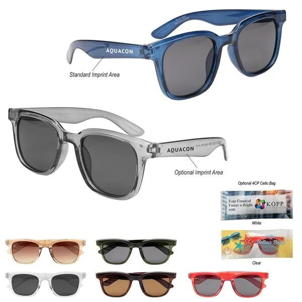 Main Product Image for Custom Printed Zander Recycled Frame Sunglasses