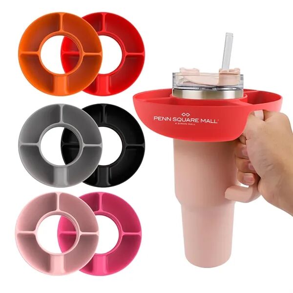 Main Product Image for Custom Printed Silicone Snack Tray for 40 oz Tumbler