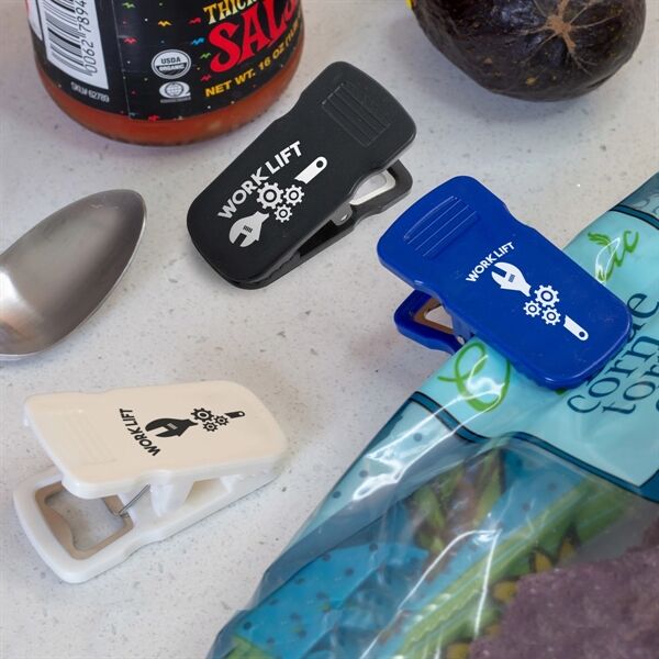 Main Product Image for Custom Printed Clawpop Bottle Opener Magnet Clip