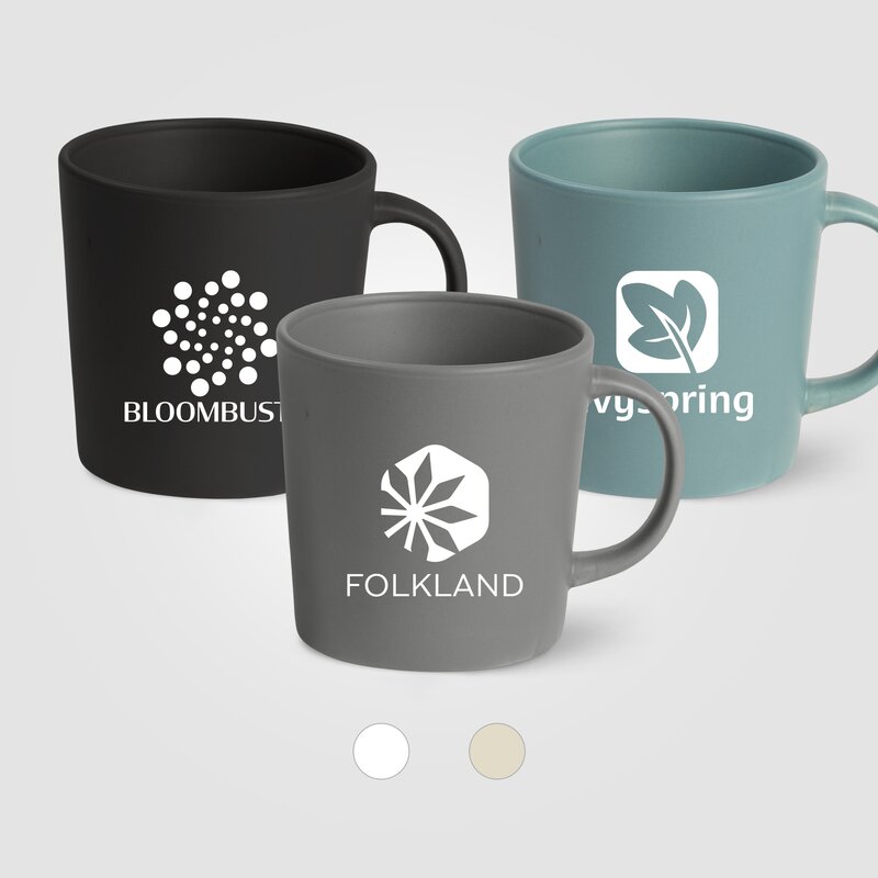 Main Product Image for Custom Printed Milano Matte Glazed Ceramic Mug 11 Oz
