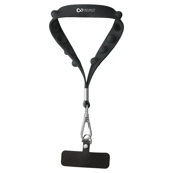 Main Product Image for Custom Prime Line Push Pop Wrist Strap Keychain W/ Phone Holder