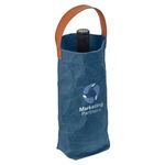 Buy Custom Printed Prime Line Home &Table Washed Paper Wine Tote Bag