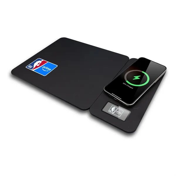 Main Product Image for Branded Slate, 15W Reversible Wireless Charger Mouse Pad