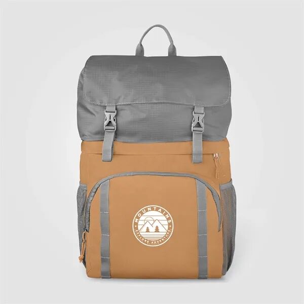 Main Product Image for Branded Sienna Recycled Nylon 2-in-1 Insulated Cooler Backpack