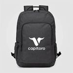 Buy Imprinted Stride rPET Dual-Compartment Laptop Backpack - 18L