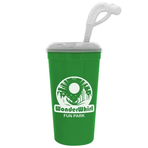 Main Product Image for Custom Printed Super Size Stadium Cup 32 oz