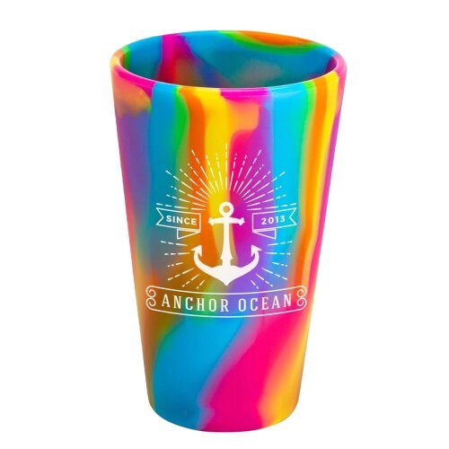 Main Product Image for Customized Silicone Pint Glass 16 oz