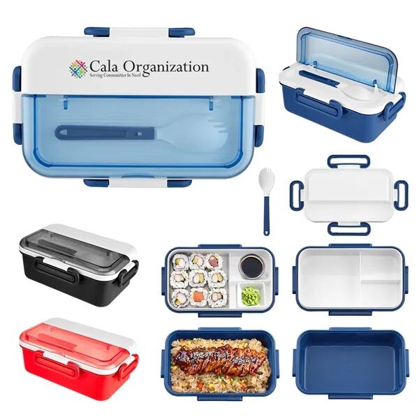 Main Product Image for Custom Printed Broadview Bento Box With Spork