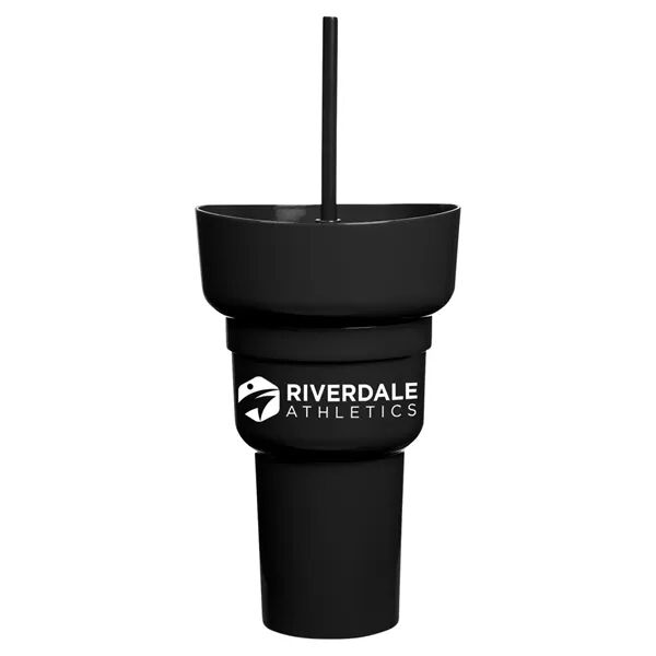 Main Product Image for Custom Printed Team 365 Stadium Tumbler with Snack Bowl