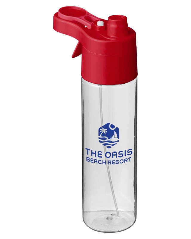 Main Product Image for Custom Printed Belle Mare Misting Water Bottle 20 Oz
