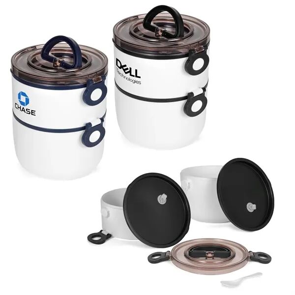 Main Product Image for Imprinted SnapStack Rounded Bento Box