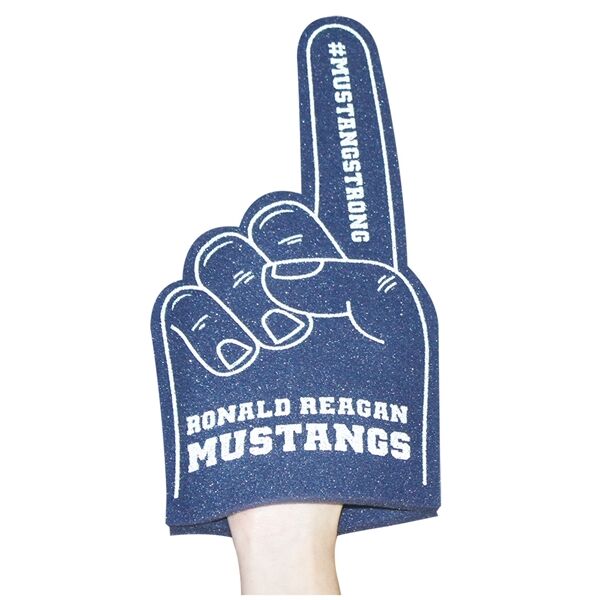 Main Product Image for Branded 12" #1 Foam Finger