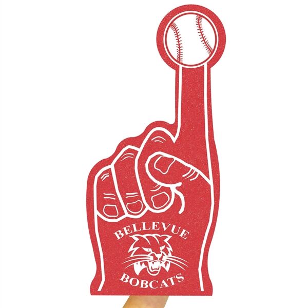 Main Product Image for Custom Logo 19" Baseball Foam Finger