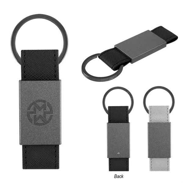 Main Product Image for Laser Engraved Paxton Leatherette Key Tag