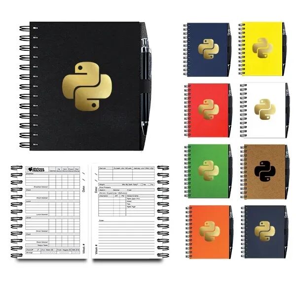 Main Product Image for Foil Stamped Wellness Journal With Pen (80 Pages)